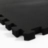 Puzzlematte Steckmatte - schwarz - Matte mit Rundumverzahnung