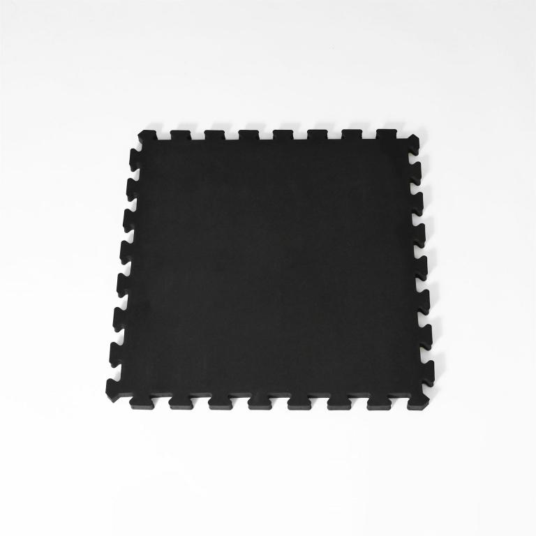 Puzzlematte-Home-schwarz - Steckmatte mit Rundumverzahnung