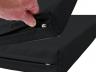 Turnmatte Classic - Reißverschluss - schwarz - Standard-Turnmatte mit farbigem Bezug