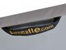 Turnmatte Classic - Tragegriff - grau - Standard-Turnmatte mit farbigem Bezug