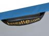 Turnmatte Classic - Tragegriff - hellblau - Standard-Turnmatte mit farbigem Bezug
