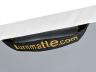 Turnmatte Classic - Tragegriff - weiss - Standard-Turnmatte mit farbigem Bezug