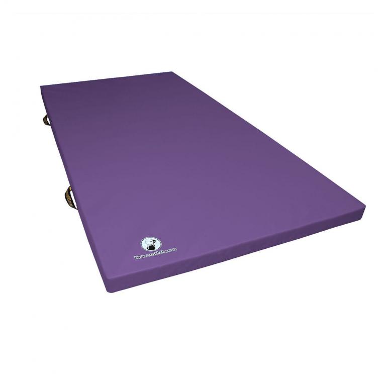 Turnmatte-Classic-Color - lila - Standard-Turnmatte mit farbigem Bezug