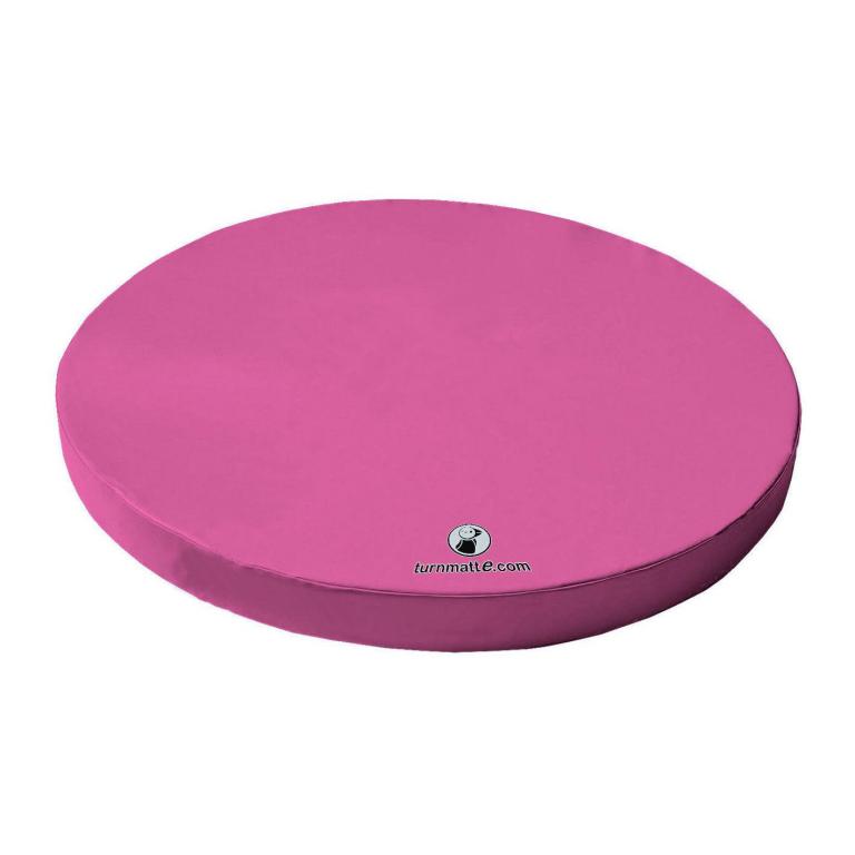 Weichbodenmatte rund in pink - die Matte eignet sich hervorragend zum Spielen, Toben und Turnen für die kleinen und großen Akrobaten.