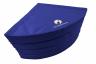 Weichbodenmatte rund - Viertelkreise - dunkelblau - die vier Einzelteile lassen sich sehr gut verstauen