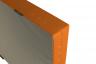 Weichbodenmatte-Color-Antirutschboden-ORANGE - klassische Weichbodenmatte mit einem farbigen Bezug
