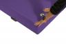 Weichbodenmatte-Color-Eigenschaft-LILA - klassische Weichbodenmatte mit einem farbigen Bezug