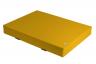 Weichbodenmatte-Color-GELB - klassische Weichbodenmatte mit einem farbigen Bezug
