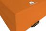 Weichbodenmatte-Color-Turnmatte-ORANGE - klassische Weichbodenmatte mit einem farbigen Bezug