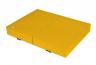 Weichbodenmatte-klappbar-auseinander-gelb - klassische Weichbodenmatte zusammenklappbar