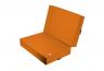 Weichbodenmatte-klappbar-orange - klassische Weichbodenmatte zusammenklappbar