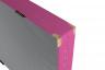 Weichbodenmatte-Lederecken-Antirutschboden-pink - klassische farbige Weichbodenmatte mit 8 Lederecken