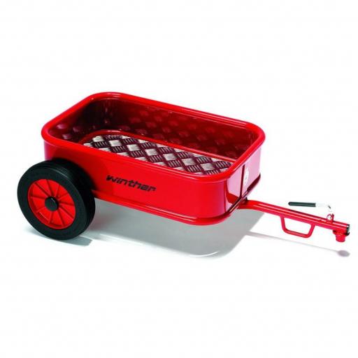 Anhänger mit Wanne von Winther Viking - Kinderfahrzeuge für Kitas und andere Institutionen