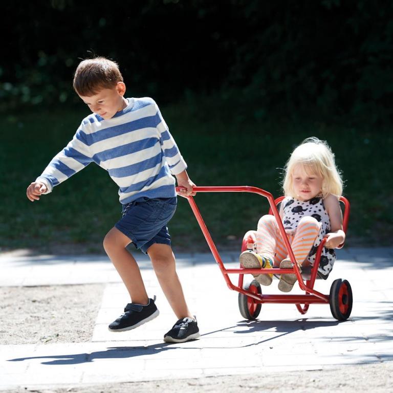Mini Sulky in Aktion - Serie MINI Winther Viking (1-4 Jahre)