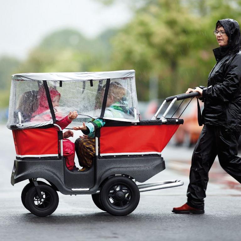 Winther Turtle Kinderbus - Regenschutz-Haube