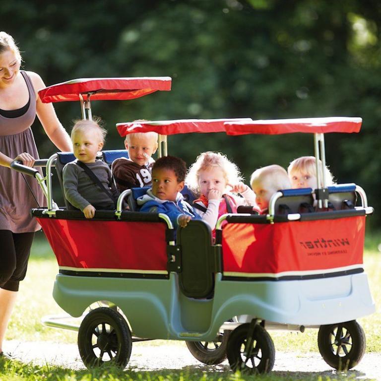 Winther Turtle Kinderbus - 6 Kids - Platz für 6 Kinder im Alter bis zu 3 Jahren