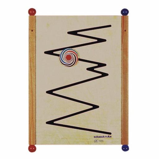 Wandelement ZickZack - geschlossenes Spielsystem